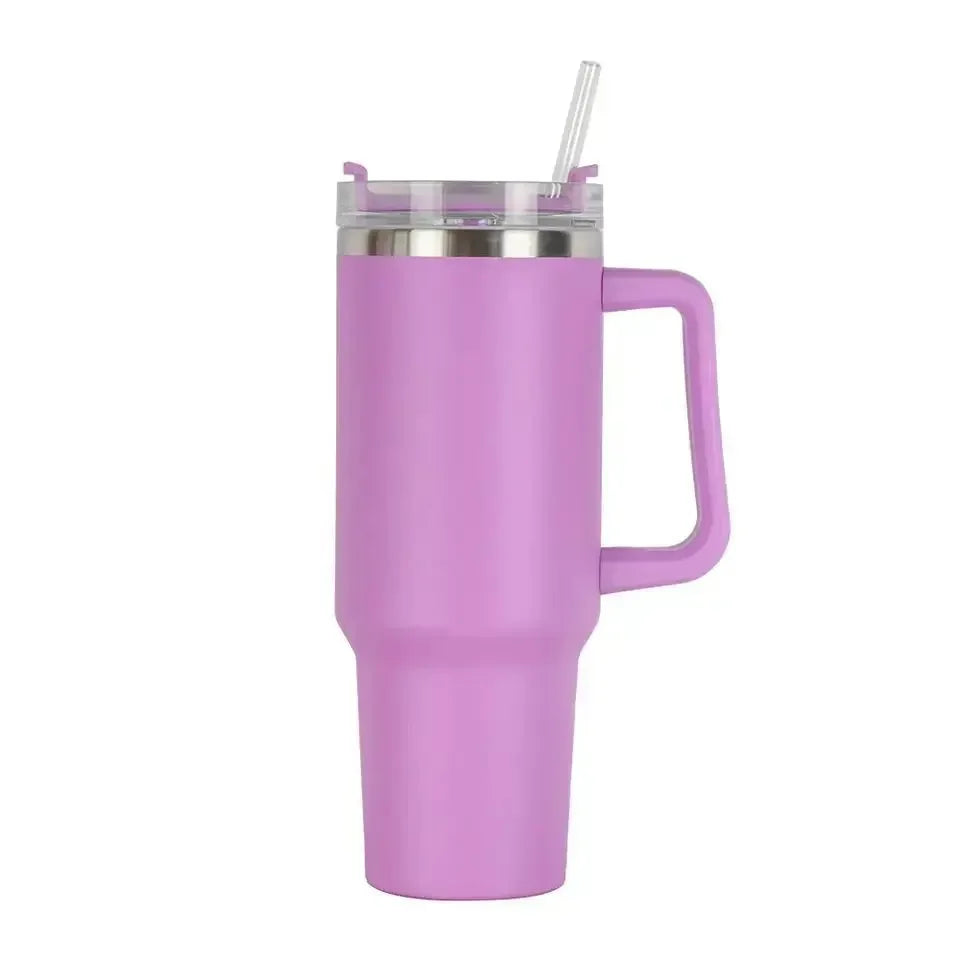Mug Isotherme avec paille - 1,2L
