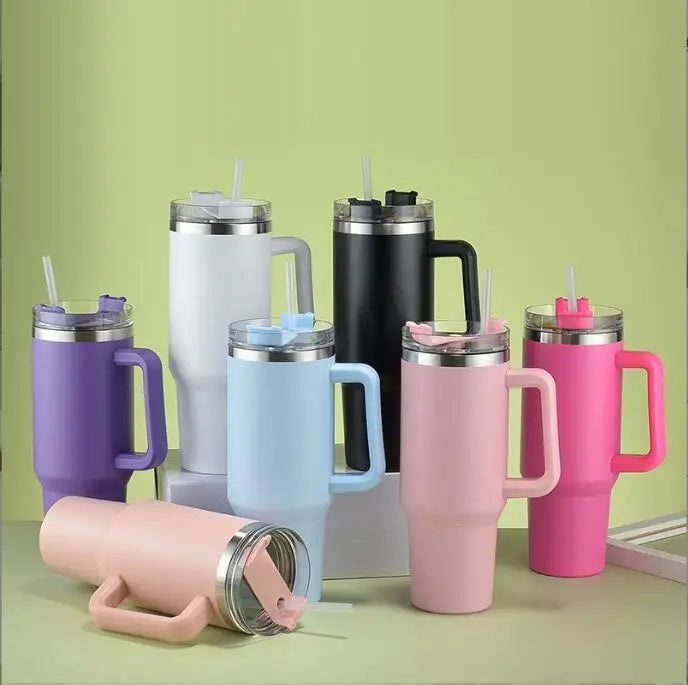 Mug Isotherme avec paille - 1,2L